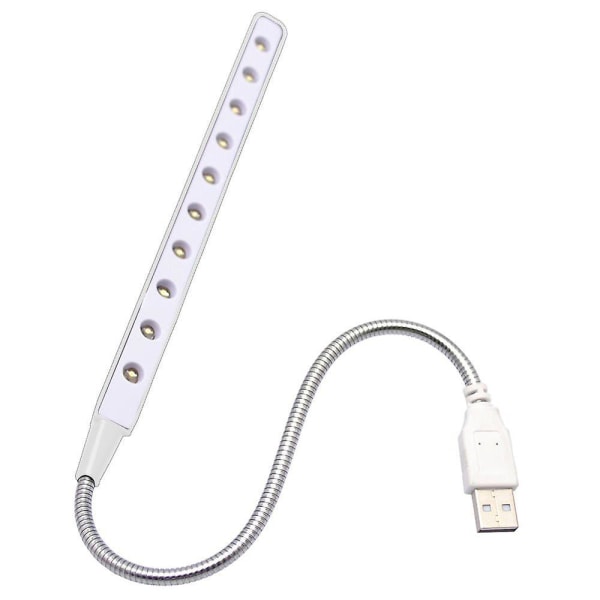 USB Led Light - 10 Super Bright Led Läslampa