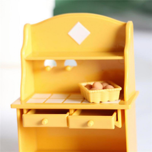 1:12 Skala Dockhus Miniatyr Kök Möbler Tillbehör Skåp