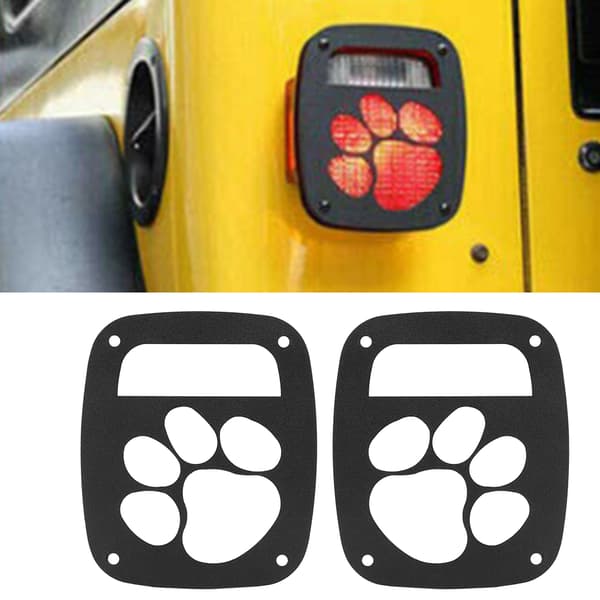 Björntass Styling Bakre Baklyktedeksel for Jeep Wrangler TJ 1997 til 2006