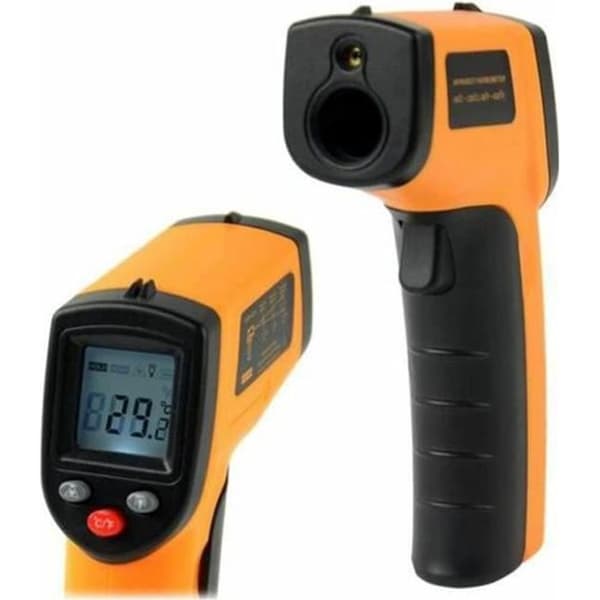 Kosketukseton infrapunalämpömittari - GM320 - Mittaa -50 - 330°C - LCD-näyttö - Laserosoitin