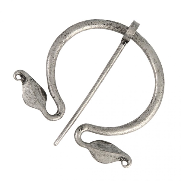 Vintage Viking Brosch Nordisk Fibula Spänne Lås Penannulär Nål XZ1645