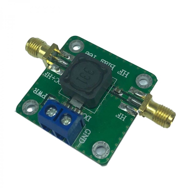 50K-60MHz RF Bias Isolator 0.1dB/100KHz 0.2dB/60MHz Max Ström 600mA RF SMA-K Kontakt