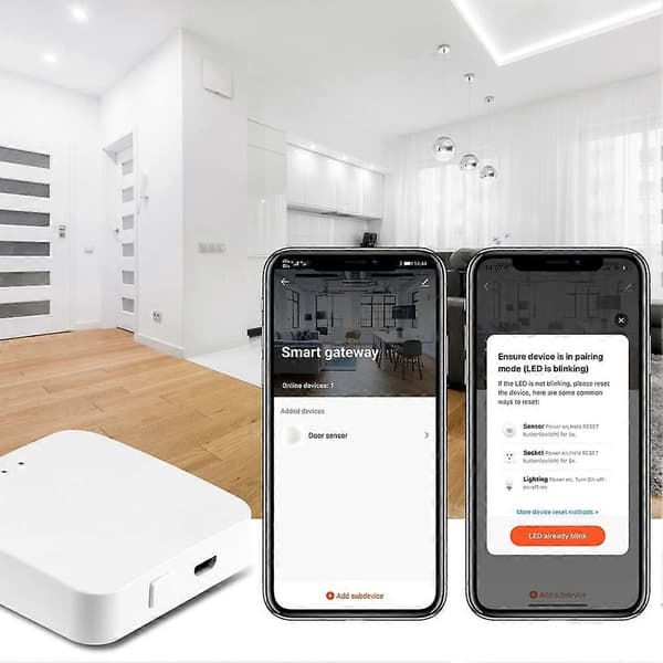 [RM]Tuya Zigbee Gateway HUB Wireless Smart Home Bridge Smart Life Remote Control Zigbee Protocol Works with
