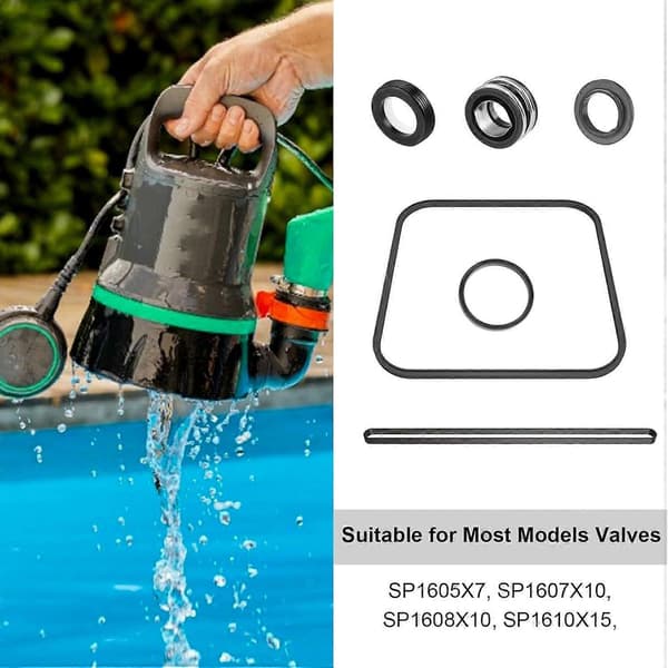 Poolpumpeforseglingsreparationssæt, pakninger til Hayward Super Pump SP2600 Pool