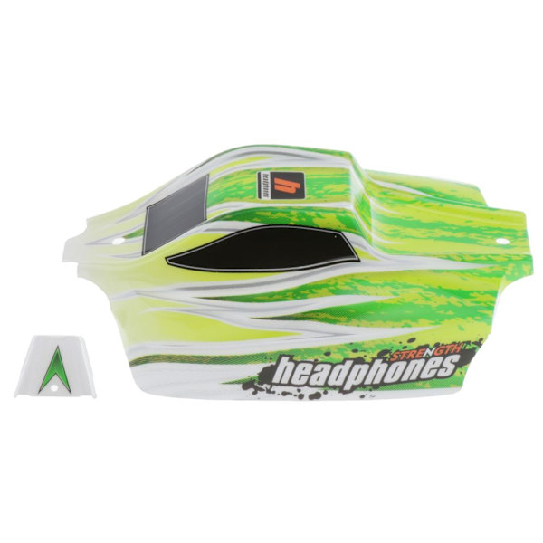 A959-B-01 Bilskal Skal 1/18 Bilskydd Kaross Hud Skinn För Wltoys Grön