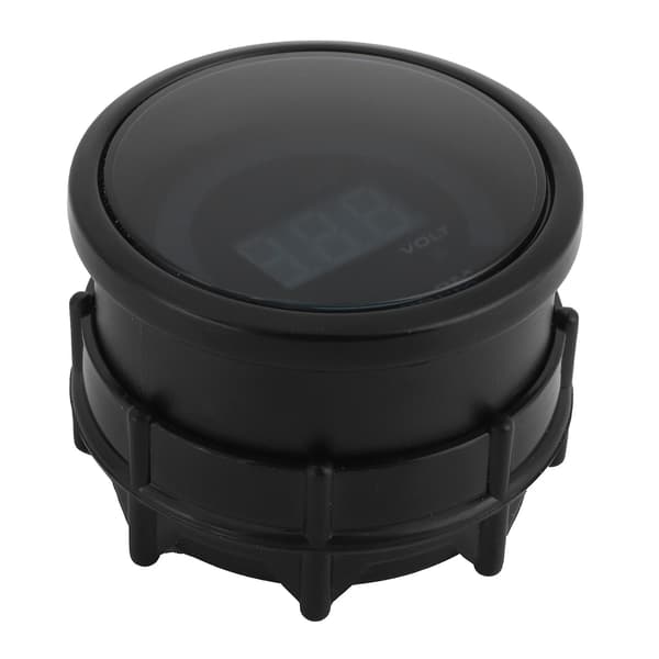 2-i-1 12V turteller voltmeter LED digitalt display høynøyaktig måler universell for bil
