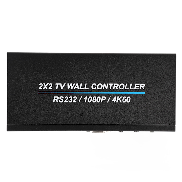 [RM]2x2 HD Multimedia Interface Video Wall Controller 4K and 60HZ HD Display 180 Degree Rotating TV Wall Controller 110‑240V US Plug