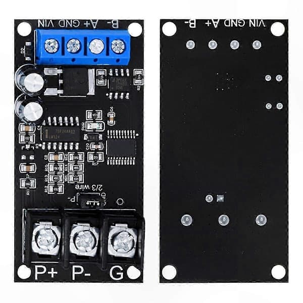 PT100 Termistor RTD Termoelement Temperatur Sensor Transmitter Modul med RS485 MODBUS RTU