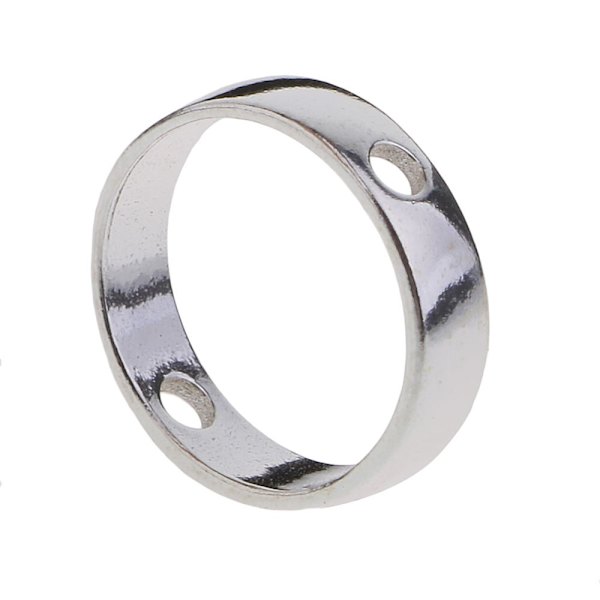 Stycke 925 silverfärg runda distanspärlor för smyckestillverkning 6mm