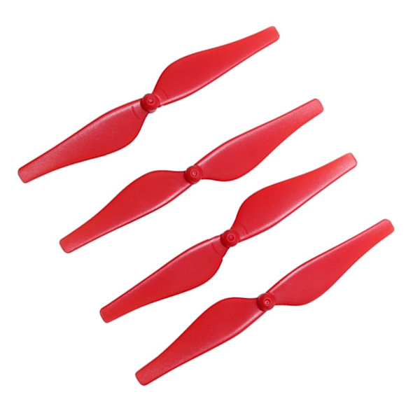 4 st CW CCW Quadcopter Propellrar Ersättningsblad för DJI Tello RC Drönare Röd
