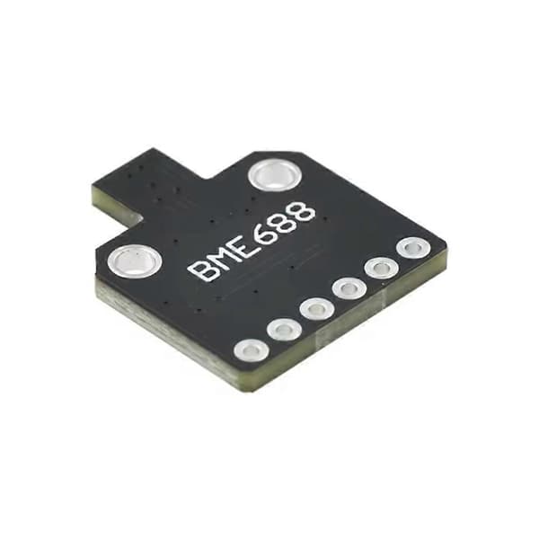 BME688 4-i-1 Miljøsensor Modul Temperatur Fugtighed Lufttryk Gaskensor Kort til Smart Home Automation Black