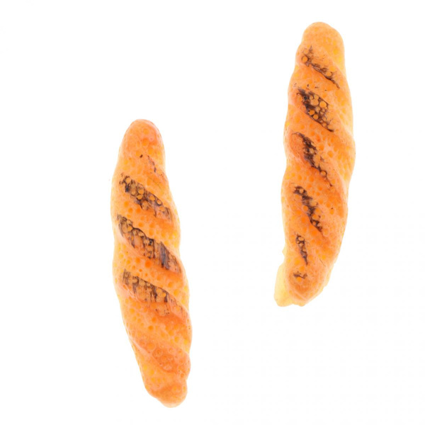 10 st 1/12 Skala Dockhus Miniatyr Bageri Bröd Mat Puff Bröd
