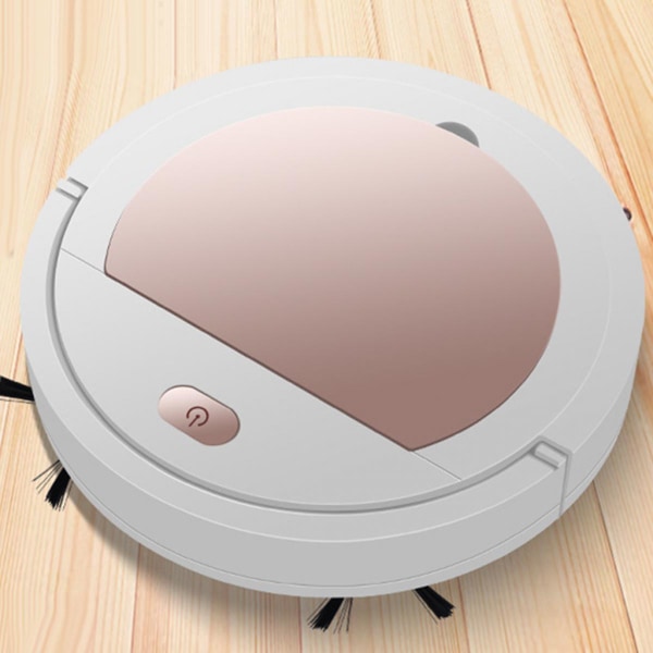 Smart Rosa Automatisk Robotdammsugare