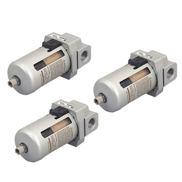 Delar Legering G1/2 Pneumatisk Luftfilter Vattenavskiljare Fuktfälla AF4000-04