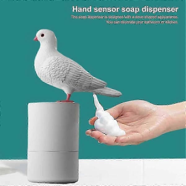 [RM]Duesæbedispenser, Automatisk Håndsæbedispenser, Berøringsfri Automatisk Induktionsskumhånd
