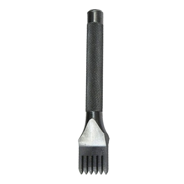 DIY Verktyg Läder Diamant Hålslag Hålslagverktyg 4mm 6 Stift