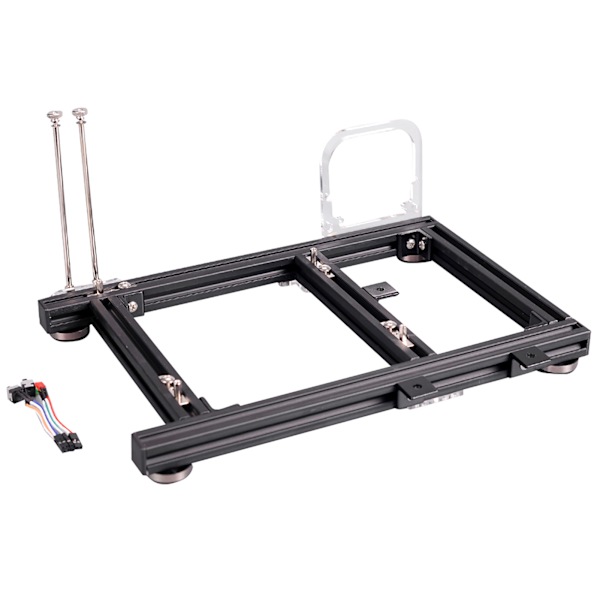 [RM]Aluminiumslegering ITX PC-kabinet Chassis til DIY-køling (sort S)