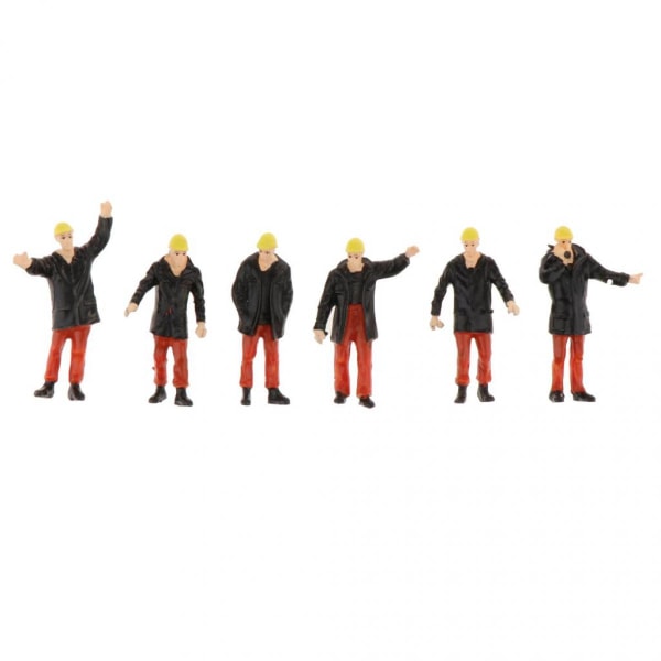 1/50 Personnages Små figurer Människor Street Road Scenery Lekset 24st