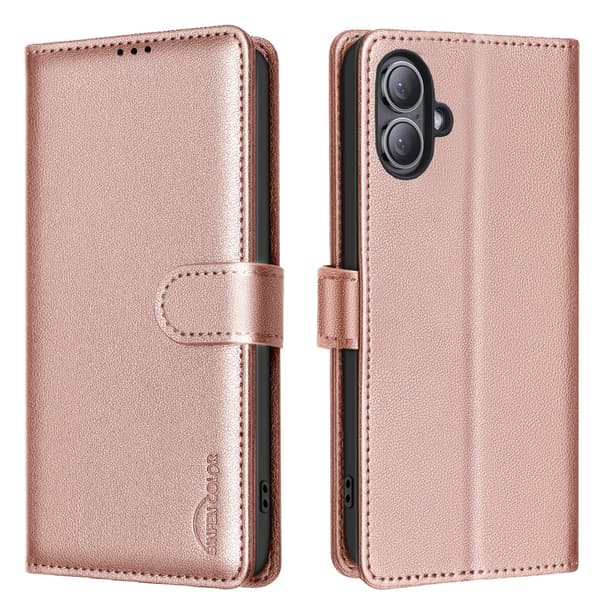 iPhone 16 Pungcover - Stil og Sikkerhed i Ét Lila