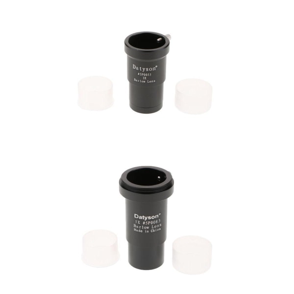 1.25'' 3X/5X Barlowlins M42 Multibelagd Ful Gänga För Teleskop Okular