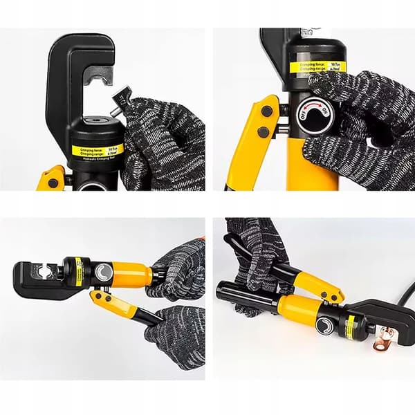 [RM]HexCrimp Pro 70T Hydraulic Crimping Tool – Hexagonal Crimp | 4–70 mm² | 8 Dies | in Case