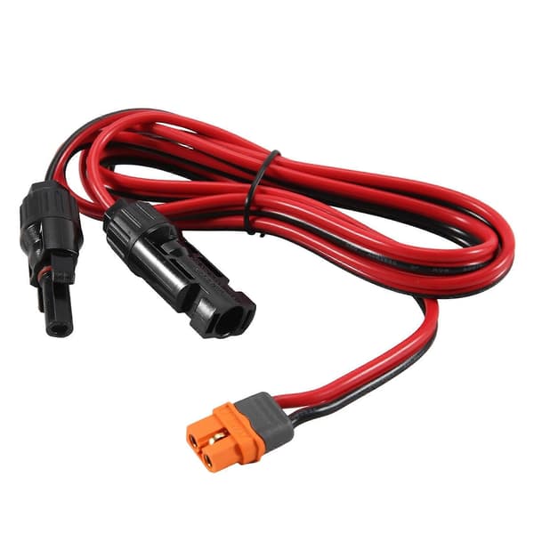 Solarkabel til XT60i-adapterkabel til Ecoflow RIVER 2/RIVER 2 Max/RIVER 2 Pro/DELTA 2/DELTA Max (2000)/DELTA Pro