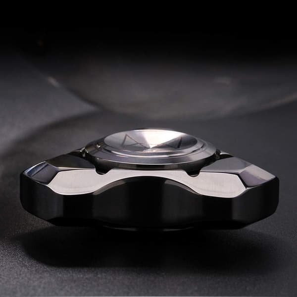 [RM]1,5' Tri Metal Spinner Fidget Toy Prime, R188 Rustfrit Stål