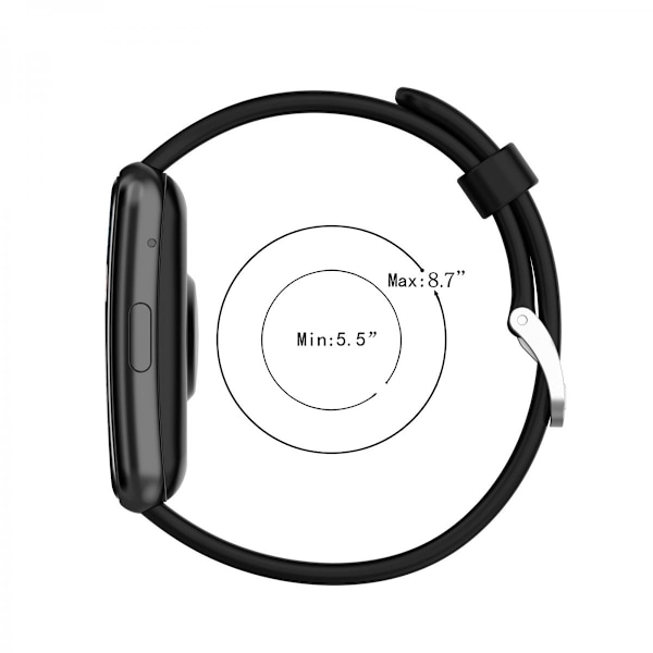 Mjukt watch för Huawei Fit Watch TIA-B09 TIA-B19 ljuslila