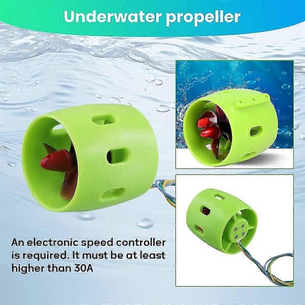 [RM]Undervands børsteløs motor Undervands propel mod uret børsteløs motor CCW