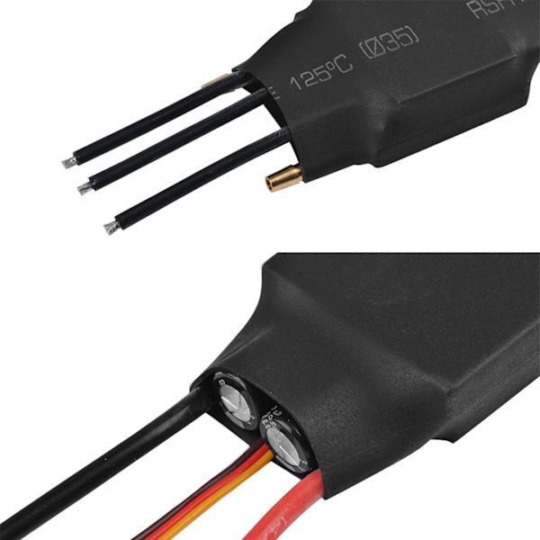 [RM]Børsteløs vandkøling elektrisk hastighedsregulator ESC til RC bådmodel 60A Multi