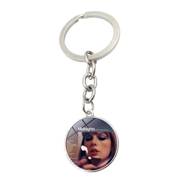 2 st Taylor Swift 1991 Album Charm Nyckelring Hänge style 3