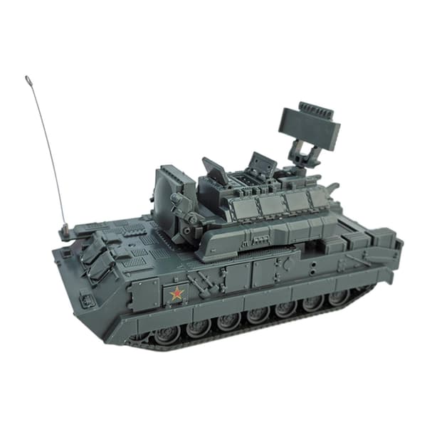 [RM]1:72 Skala Køretøjsmodelsæt Model Tank Byggelegetøj Simulation til Samlerobjekter Green 12.3cmx5.2cmx7.5cm
