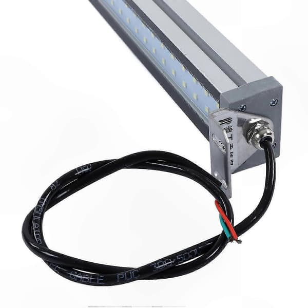 Hvit LED-arbeidslampe med IP67 vanntett og eksplosjonssikker design, 24V 12W maskinrørlys