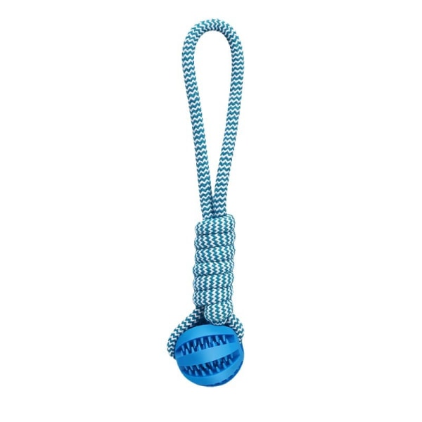 Hundleksaker Bollar Interaktiva Godisrep Gummibollar med Läckerfunktion blue