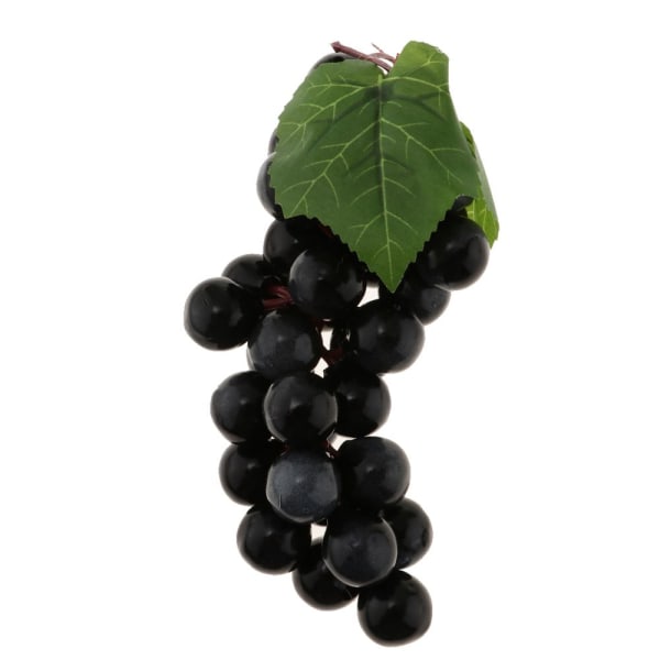 konstgjorda falska grapefrukt hem köksskåp display svart-36 druvor