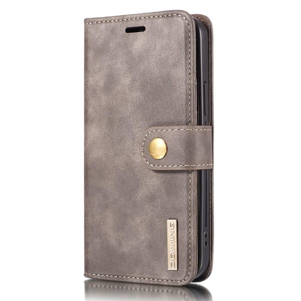 [RM]DG.MING iPhone 13 Mini Split Læder Pungcover - Kaffe Brun brown