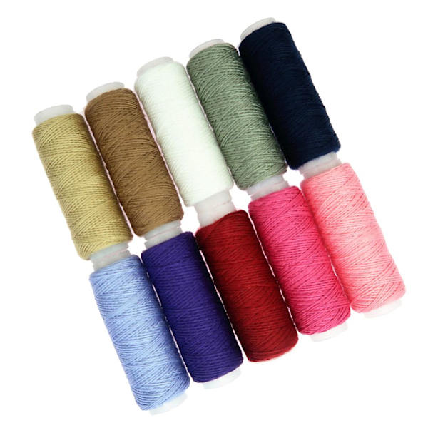 Sömnad, Broderi, Sybehörstråd