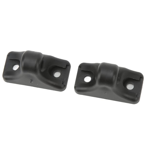 [RM] 2 Pcs Sun Visor Mounting Bracket Clip 94473143900 Black Compact Scratch Resistant Fits Porsche 924 944 968