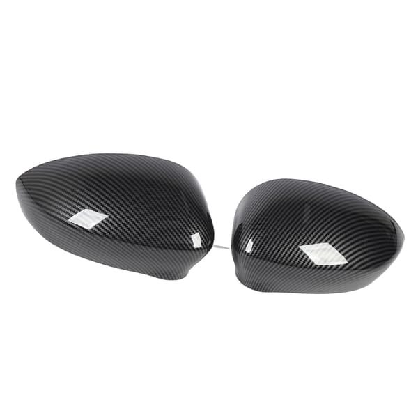 [RM]Fiat 500 2007 2020 Carbon Fiber Side Mirror Cover Left Right Replacement