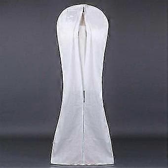 Andningsbar plaggväska för bröllopsklänningar - Vit - 180 cm