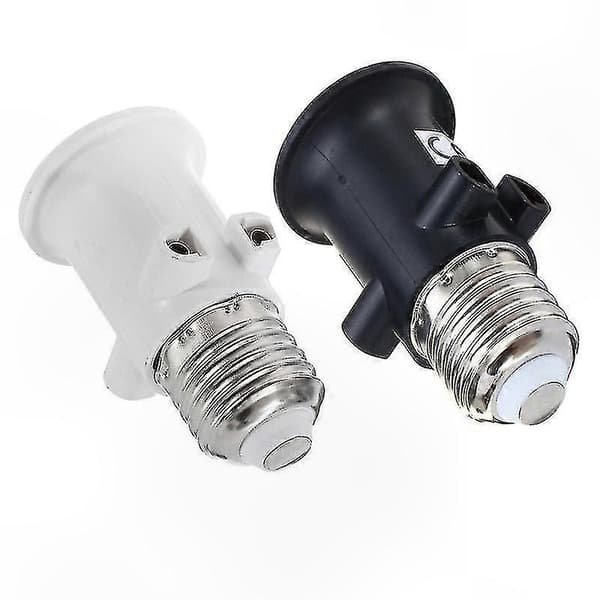 E27 Pæreadapter med Brandsikker Base - 1 stk. Lampeholder