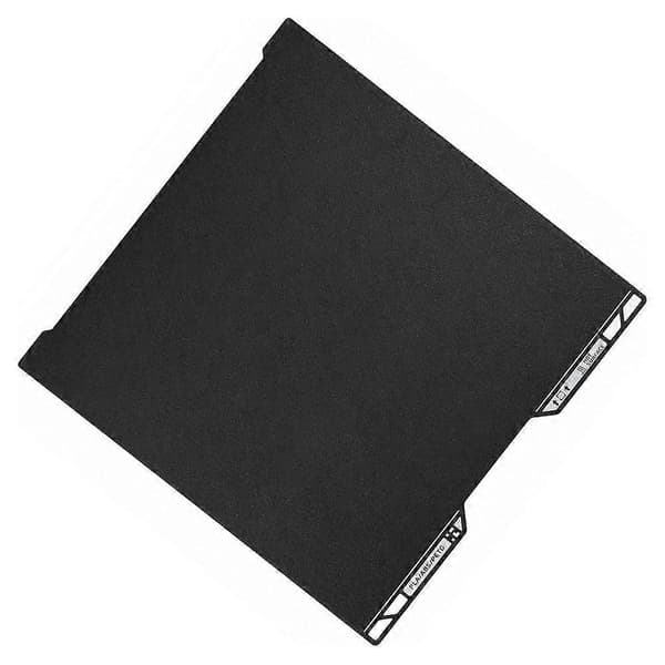 Til Bambu Lab H2C A2L 3D-printer dobbeltsidet PEI stålplade fremragende vedhæftning til Bambu A2L H2C 3D-printerdele Black