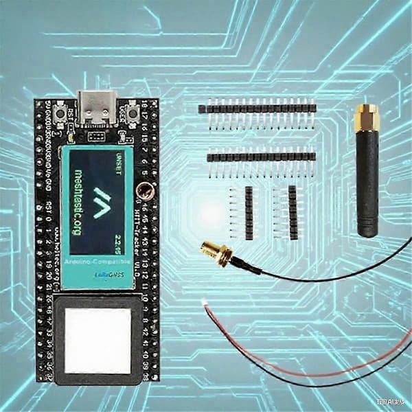 ESP32 LoRa V3 GPS Tracker til Køretøjer, Kæledyr, Børn | Meshtastic, Wi-Fi, Bluetooth