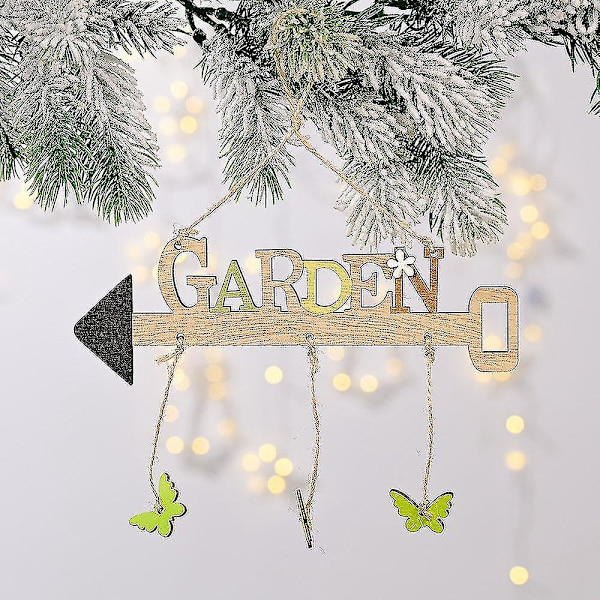 Glad Påsk Trähänge Ornament Hänge Påskdekorationer Kompatibla Med Hem DIY Hantverk Skyltdekor, B