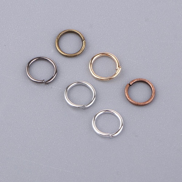 Keychian-kontakt för en öppen boxöppning för box jump-ringar för smyckestillverkning 6 mm