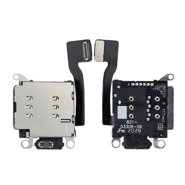 til iPhone 13/13 Pro/13 Pro Max Dual Sim-kortlæser Sim-kortbakkeudskiftning