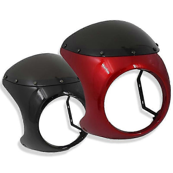 [RM]Plastic Windshield Windscreen Motorcycle Wind Deflector Headlight Fairing For Stallions Centaur Max250 Mutt125 Cafe Racer Custom Bracket