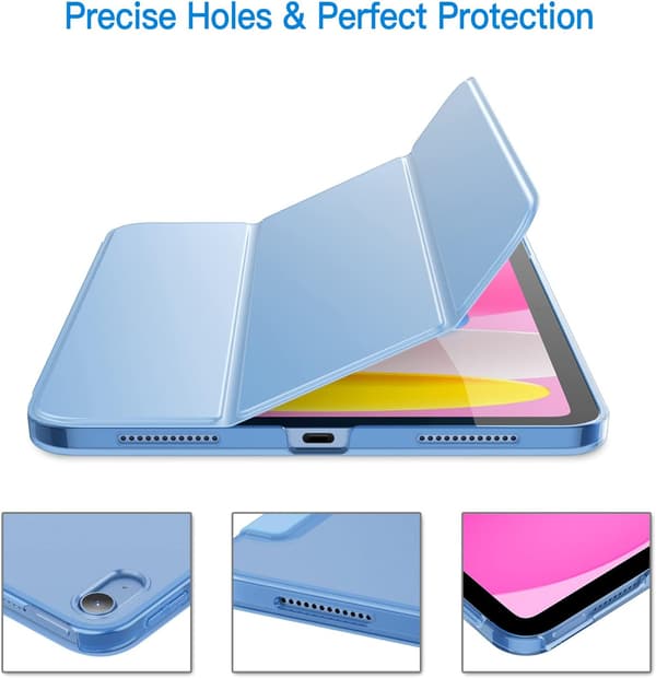 [RM]iPad (A16) 11th/10th Generation (2025/2022), Slim Stand Hard Shell Case (Blue)