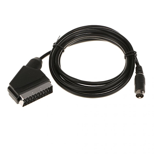 Scart RGB Högupplöst Kabel Kompatibel med Sega Genesis Mega Drive MD Version 2 Linje 1.8m