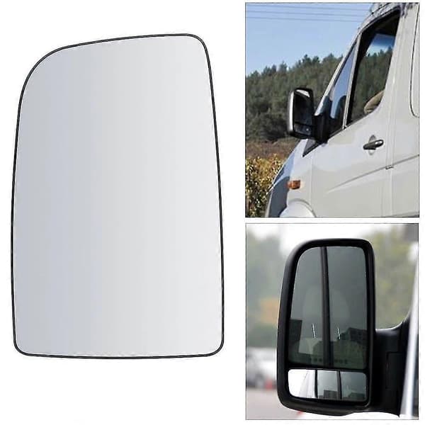 Uppvärmt övre sidospegelglas för Sprinter W906 2012-2016 A0028115233 Vänster sida